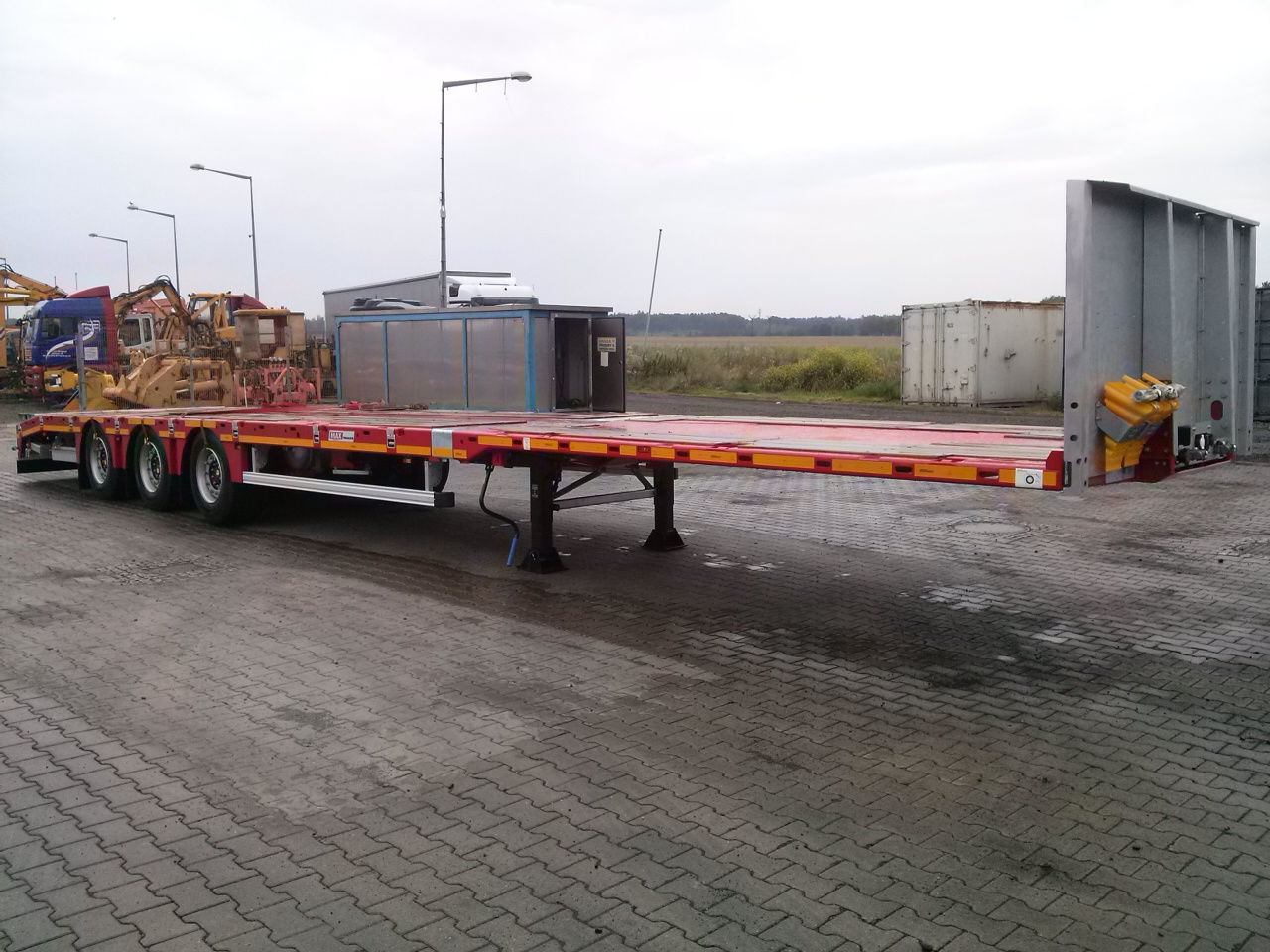 Naczepa platforma MAX Trailer typ MAX200-N-3A-13.50-19.5-2.54