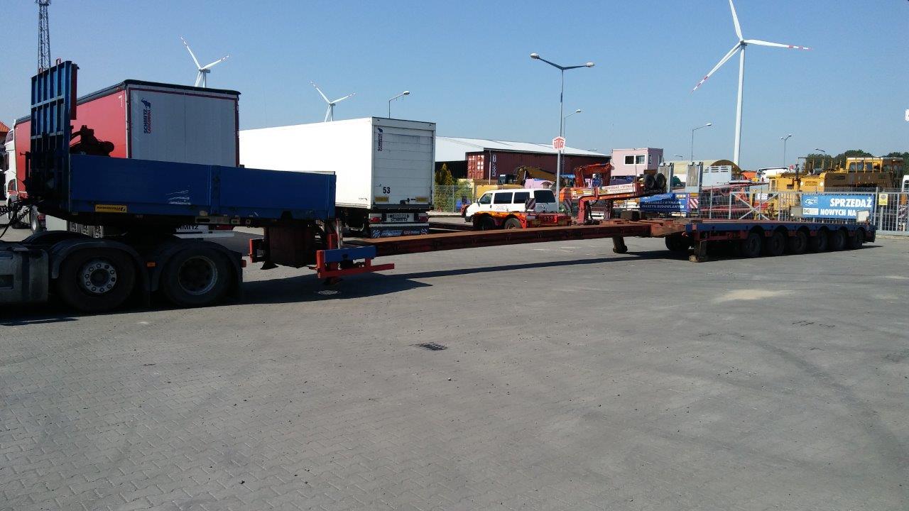 Naczepa niskopodwoziowa do transportu pojazdów kolejowych Faymonville STZ-6WAAX